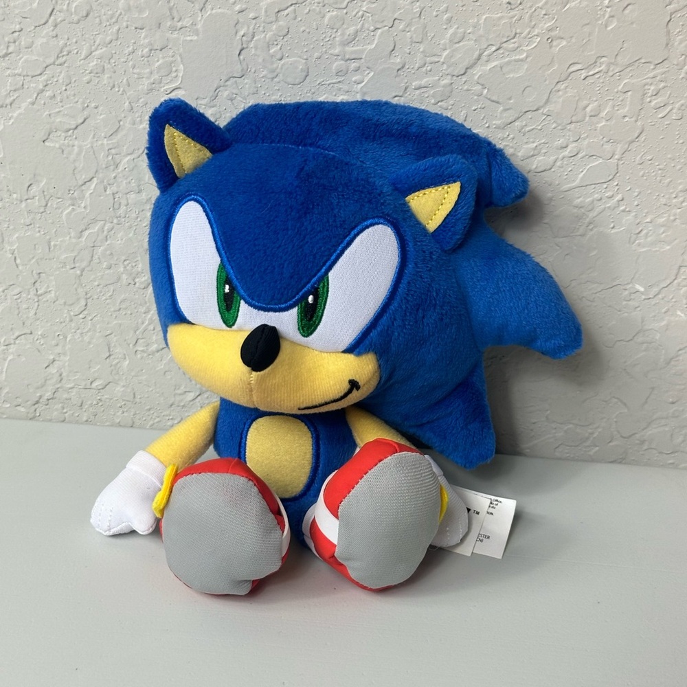 Sonic the Hedgehog Small Plush 9” Authentic Sega Brand Classic Sonic